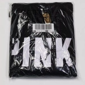 Victoria's Secret PINK Everyday Fleece Campus Hoodie Pullover Reg Fit Open Hem